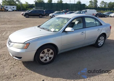 2008 Hyundai Sonata Gls z USA, uszkodzony, nr VIN 5NPET46C78H369233